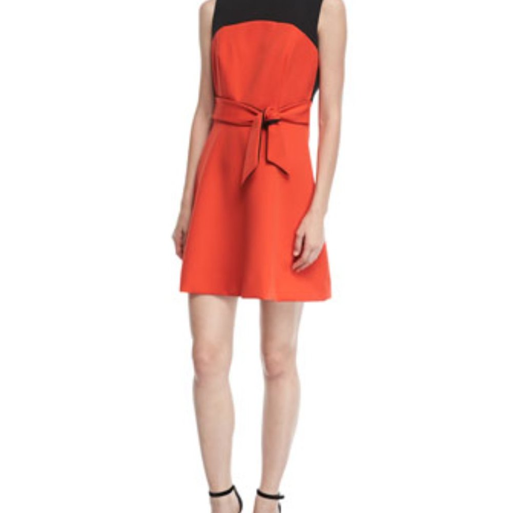 Milly “Jenny” Tie Fit-&-Flare Dress - NEVER WORN